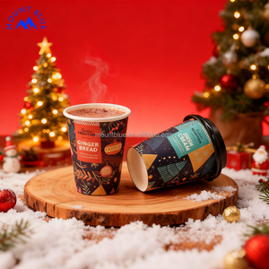 Cacao en Polvo Premium de Alta Calidad con Sabores Festivos, Múltiples Sabores en Bolsa para Regalos Navideños, Bebidas de Invierno, Empaque Personalizable - Product Image 1