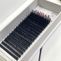 FADVAN Mix 8-25mm Extensions de cils en cachemire coréen faites à la main PBT J/B/C/D/L/LU(M) CURL Extensions de cils en faux vison naturel doux