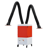 Extracteur de fumées de soudage avancé avec système de récupération de chaleur pour une filtration efficace de l'air