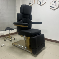 Moderne Luxus-Wimpernliege in Pink, Multifunktionale Schönheitsliege, Krankenhausliege, 3/4-Motorige Elektrische Gesichts-Spa-Massageliege
