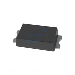 Components Electronic DO-221AC, SMA Flat Leads GS1JAFC_R1_00001 Single Diodes Manufacturer Channel - Product Image 1
