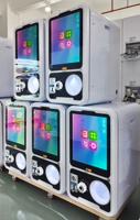 WANGERBAO Jetonlu Mini Gacha Kapsül Oyuncak Otomatı, 60-100mm Oyuncaklar için Renkli Video Ekranlı Otomatik Gacha
