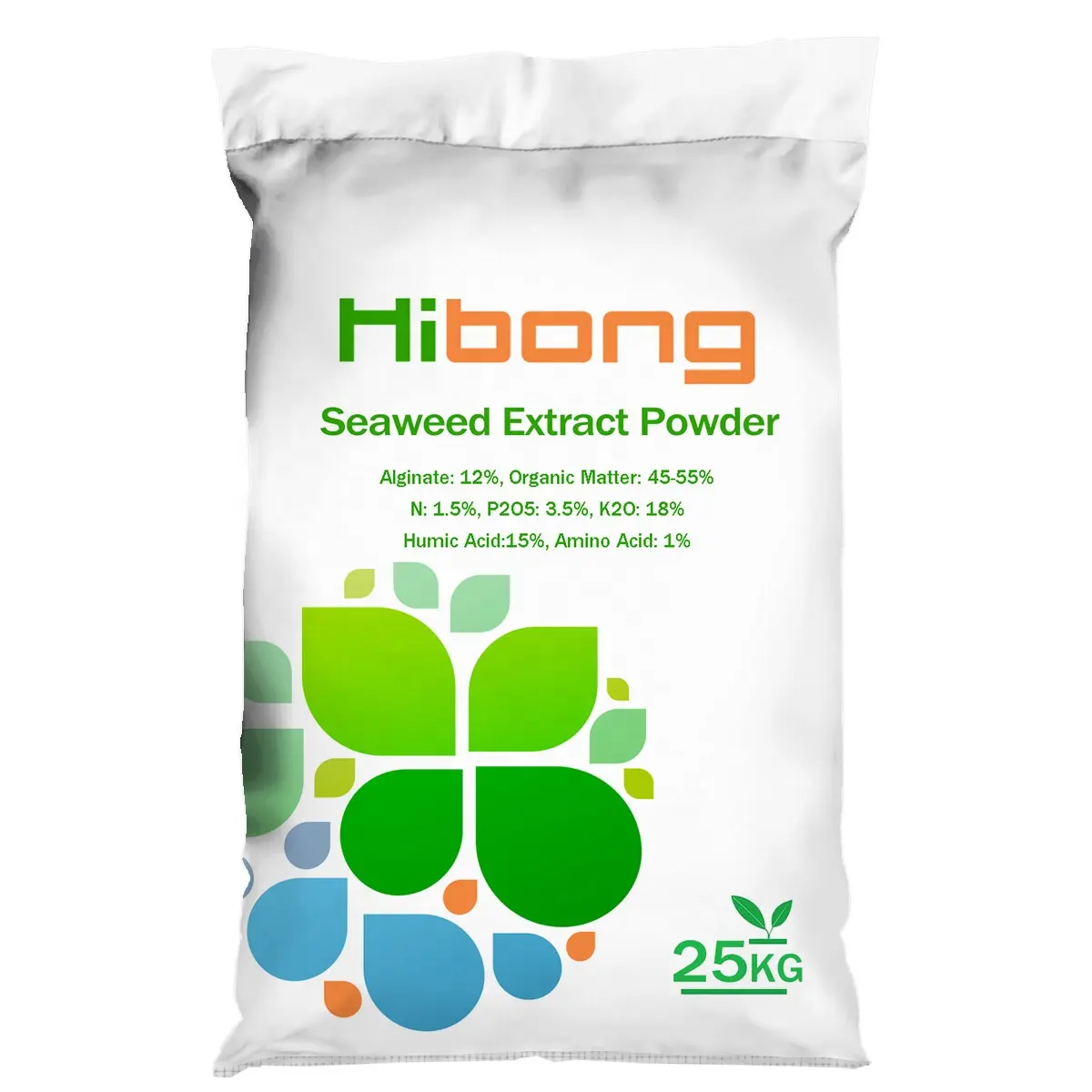 Organic Hydroponic Nutrients Solution Seaweed Extract Root Fertilizer in Powder Form for Agricultural Use