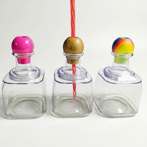 375ML <b>Plastic</b> Tequila <b>Plastic</b> Bottle Drinking <b>Cup</b> and Vessel - Product Image 2