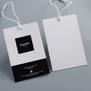 Kỹ thuật số may mặc Số serial quần áo thẻ tùy chỉnh quần áo treo <span class=keywords><strong>tag</strong></span> bán buôn Trung Quốc giấy in mẫu <span class=keywords><strong>tag</strong></span> Giày - Product Image 2