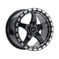 Jantes de course Roc Custom 17x10 18x5 5x115 pour Muscle Car, jantes Beadlock à 5 branches pour Dodge Challenger