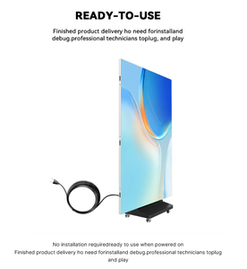 Écran LED pliable portable à haute luminosité P2, nouvelle arrivée, pour affichage d'animations, garantie 5 ans pour les magasins de détail - Product Image 3