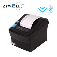 Impresora POS para Minoristas, Impresora Térmica de Recibos con Conexión USB, Bluetooth y Wifi para Teléfono Móvil, Tablet y Computadora