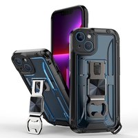 Étui de téléphone portable Anti-chute PC + TPU, accessoires de téléphone portable, ouvre-bouteille, étui de téléphone magnétique pour Iphone