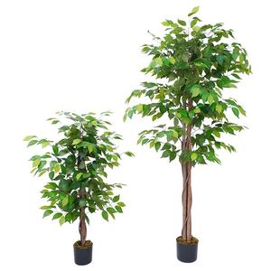 Ficus artificiel Alto Arvore Com Madeira Real Tronco Ficus Bola Arvore Para Decoracao Extérieur <span class=keywords><strong>Intérieur</strong></span> - Product Image 6