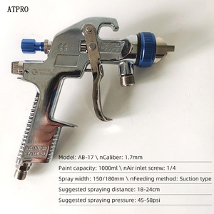 Pistolet de peinture automobile ABST AB-17 1,7 mm - Atomisation fine, durable et étanche pour carrosserie, meubles et revêtements industriels - Product Image 6