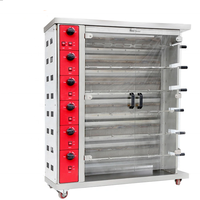 Machine de cuisson pour barbecue, machine rotative à degrés, poulet, équipement de boutique