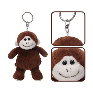 Peluche peluche <span class=keywords><strong>moche</strong></span> <span class=keywords><strong>singe</strong></span> jouets mini peluche <span class=keywords><strong>singe</strong></span> porte-clés peluche - Product Image 3