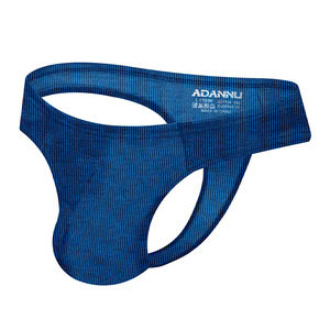 Intimo <span class=keywords><strong>uomo</strong></span> Sexy <span class=keywords><strong>perizoma</strong></span> tinta unita basso Wais slip traspirante <span class=keywords><strong>comodo</strong></span> e divertente <span class=keywords><strong>perizoma</strong></span> a vita bassa - Product Image 6