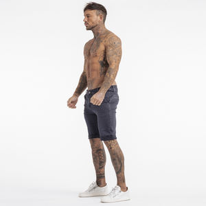 Gingtto Patalon Jeans pour hommes Tall Stretcher Jeans Shorts Simple Wear Denim Mens Trousers Pant - Product Image 2