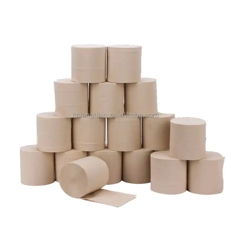 Top Grade 100% Wood Toilet Paper Embossed Roll Tissue Toilet Paper Virgin Wood Pulp Toilet Paper