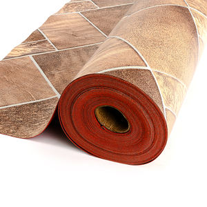 Rouleau de <span class=keywords><strong>vinyle</strong></span> en PVC lin et lin en PET, pièces, sol pour la décoration intérieure de bateaux - Product Image 4