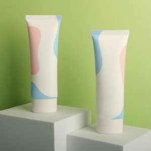 Fabricant en gros vend des emballages cosmétiques, tubes ovales en plastique de 30 ml à 60 ml avec bouchon à vis ovale, impression de logo pour crème pour les mains - Product Image 4