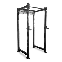 TOPKO Rack de musculation multifonctionnel type Stile pour squats profonds, presse à banc et machine Smith