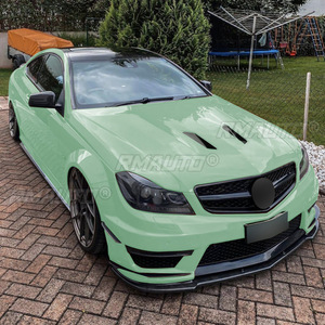 ชุดแต่งรอบคันสำหรับ Mercedes Benz C-Class C63 AMG W204 ปี 2011-2014  ดิฟฟิวเซอร์กันชนหน้า สปอยเลอร์กันชนหน้า  ลิปกันชนหน้า  อุปกรณ์ตกแต่งรถยนต์ - Product Image 3