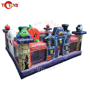 Pista de Obstáculos Inflable Comercial para Halloween, Brincolín Inflable - Product Image 2