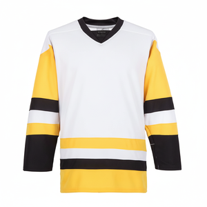 2025 Diseño de sublimación para hombres Logotipo personalizado Jersey de hockey sobre hielo Camisas bordadas Jersey cosido - Product Image 1
