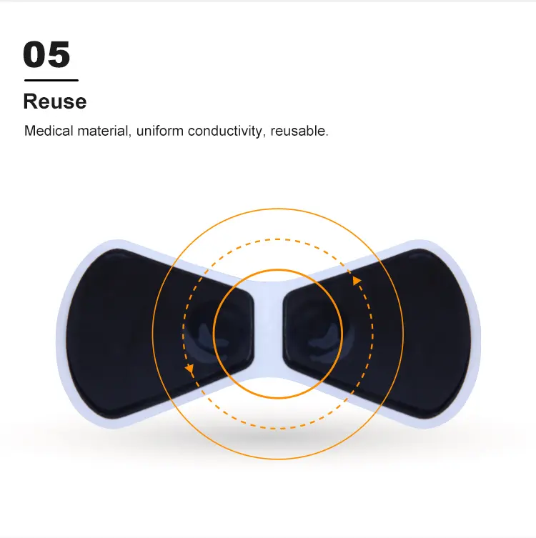 EMS New Product MDD Pain Relief Wireless Body Massager Mini  Personal Electric Pulse Massager TENS