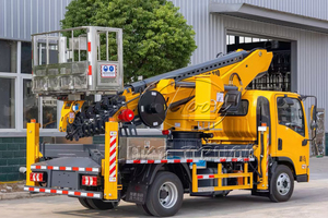 Camion de travail aérien à flèche télescopique Sinotruk HOWO 28m pour la réparation des lampadaires - Product Image 6
