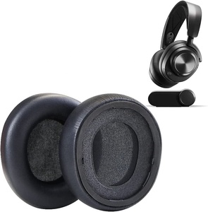 Oreillettes en cuir Hotsell pour coussinets d'oreille sans fil Steelseries <span class=keywords><strong>Arctis</strong></span> <span class=keywords><strong>Nova</strong></span> <span class=keywords><strong>Pro</strong></span> coussins d'oreille de remplacement - Product Image 1