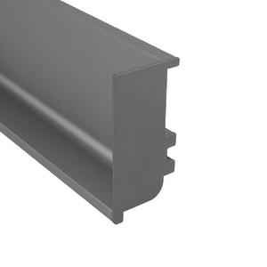 Poignée de meuble en alliage d'aluminium, accessoires inclus, design encastré, pièces de meuble de cuisine - Product Image 4