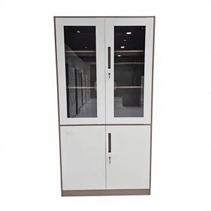 Armoire de <span class=keywords><strong>rangement</strong></span> en métal pour garage, <span class=keywords><strong>cuisine</strong></span>, garde-manger, bureau, avec portes verrouillables et étagères réglables, excellent <span class=keywords><strong>casier</strong></span> en acier - Product Image 2