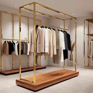 Goedkope OEM merk China kledingwinkel metalen standaardrekken bruidsjurk displayrekken voor kleding - Product Image 4