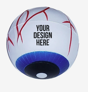 Jouets anti-stress en forme d'œil avec logo personnalisé, articles promotionnels marketing, cadeaux publicitaires - Product Image 6