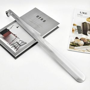 Premium Metal Long Handle Wide Stainless Steel Shoe Spoon Shoe <b>Helper</b> Shoe Horn with Custom logo - Product Image 3
