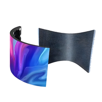Módulo LED Flexible a Todo Color para Interiores/Exteriores - Pantalla de Video Wall con Píxeles de 5 mm para Publicidad en Centros Comerciales