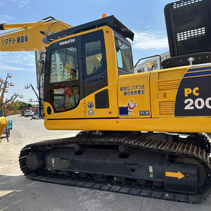 Excavatrice sur chenilles Komatsu PC200-8N, pelle de terrassement de 20 tonnes, excavatrice d'occasion du Japon PC200 PC220 à vendre à Shanghai - Product Image 4