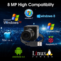 ELP 720P Web Kamerası USB Bilgisayar Kamerası PC Dijital Web Kamerası Bilgisayar PC Masaüstü Dizüstü Bilgisayar için Değişken Odaklı CS Lensli
