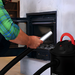 <span class=keywords><strong>Aspirateur</strong></span> à cendres portable, aspiration puissante, base à roulettes, capacité <span class=keywords><strong>de</strong></span> 15 L, réservoir en acier inoxydable pour cheminées, bois, maison, voiture - Product Image 5