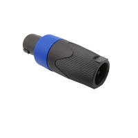 Connecteur de câble à verrouillage par torsion pour haut-parleur 4 pôles pour NEUTRIK Type NL4FC Speakon Connecteur mâle 4 pôles pour haut-parleur audio