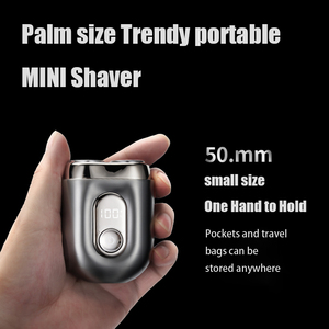 Mini Afeitadora Rotativa de Doble Cuchilla 2025, Recargable por USB, de Bolsillo, Magnética, para Viajes, Afeitadora Eléctrica para Hombre, para el Hogar - Product Image 4