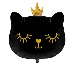 Ballon en aluminium chat <span class=keywords><strong>princesse</strong></span> mignon en promotion, décoration de fête à l'hélium pour <span class=keywords><strong>anniversaire</strong></span> de filles et baby shower - Product Image 2