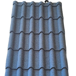 Tuiles de toit en <span class=keywords><strong>acier</strong></span> Galvalume <span class=keywords><strong>couleur</strong></span> pierre moderne direct d'usine de la Chine Feuilles de toiture en métal imperméables Garantie à vie pour la maison - Product Image 5
