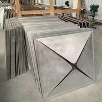 Décoration d'espace de bureau fantaisie plafond suspendu architectural aluminium métal plafond 3d conceptions