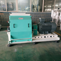 Machine à fabriquer des poudres fines pour l'alimentation des volailles et du bétail, moulin à marteaux à gouttes d'eau