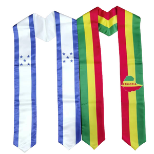 Commercio all'ingrosso di Stole di <span class=keywords><strong>laurea</strong></span> <span class=keywords><strong>in</strong></span> bianco personalizzate con Logo di sublimazione per adulti - Product Image 6