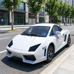 Voiture électrique sportive à 4 roues pour garçons, 2 places, haute vitesse, télécommande avec phares - Utilisation en extérieur - Product Image 2