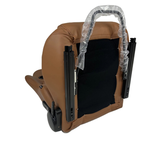 DOS 맞춤형 로고 유니버설 리클라이너블 브라운 PVC 보트 레이싱 시트 클래식 레이싱 시트 - Product Image 6