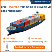 Ventilateurs sur pied : Agent maritime de Chine vers la Slovénie, DDP porte-à-porte, transitaire le plus rentable, logistique économique