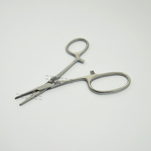 Pinzas de abrazaderas de acero inoxidable con logotipo personalizado, herramientas de pesca con mosca de alta calidad - Product Image 4