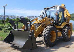 Shanmon 388 H 388 thủy lực chỉ đạo H OUTRIGGER backhoe máy xúc loader 4x4 - Product Image 4